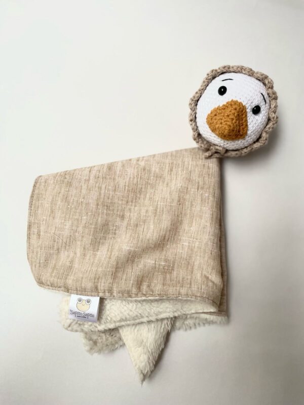 MANTA DE APEGO PATO BEIGE