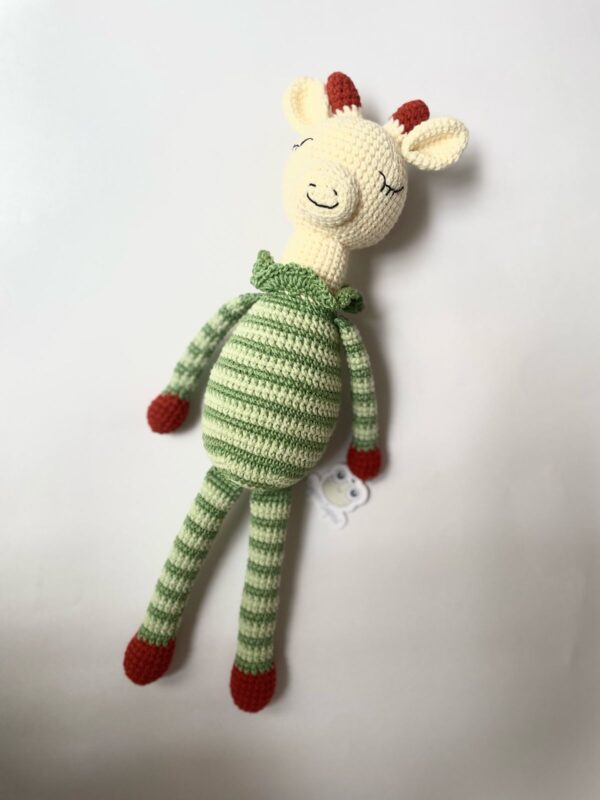 PELUCHE TEJIDO JIRAFA EUCALIPTO