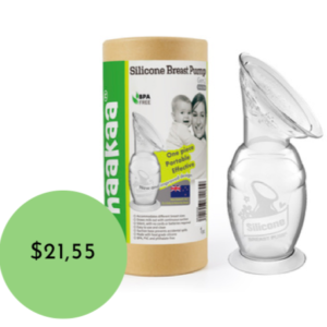 HAAKAA GEN. 2 EXTRACTOR Y RECOLECTOR DE LECHE DE SILICÓN CON BASE