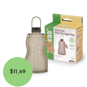 HAAKAA BOLSA REUTILIZABLE DE SILICÓN PARA LECHE 1 PZA