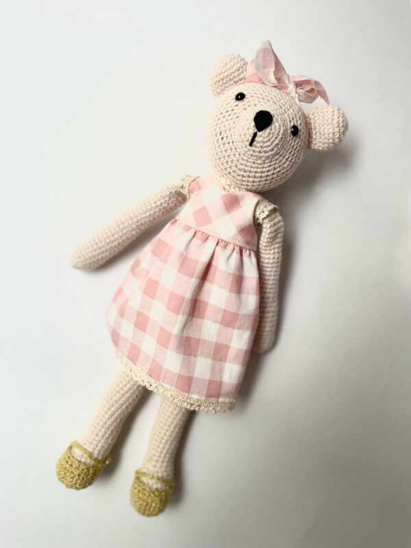 PELUCHE TEJIDO OSA MARSHMALLOW