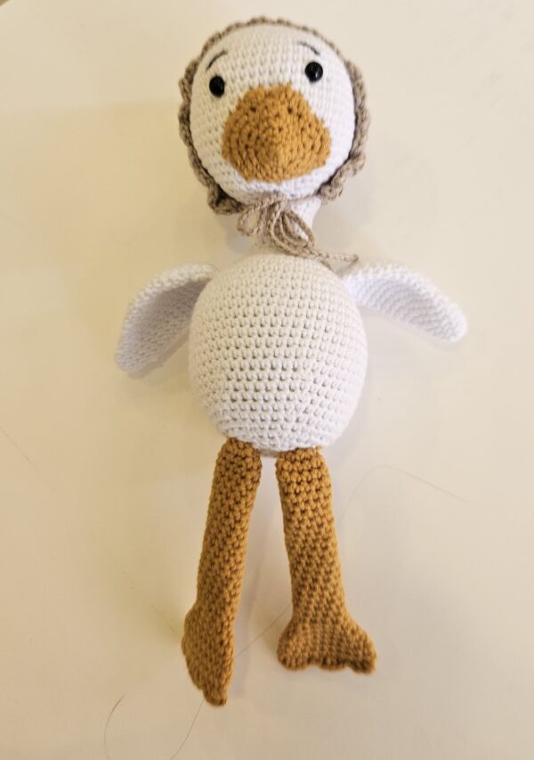 PELUCHE TEJIDO PATO