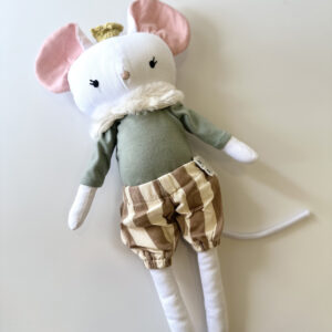 PELUCHE TRAPO RATON CAPUCCINO