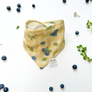 BABERO PAÑUELO BLUEBERRIES